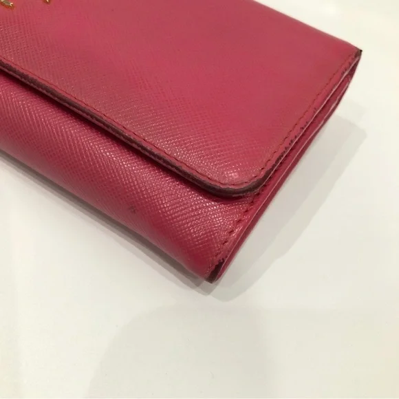 Prada Pink Saffiano Leather Bag - Picture 9 of 15